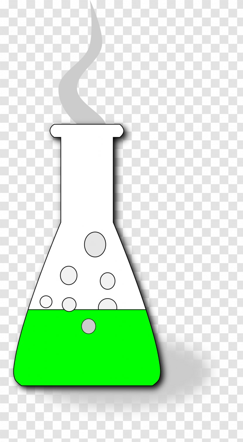 Laboratory Flasks Erlenmeyer Flask Beaker Glassware Clip Art - Chemistry - Potions Clipart Transparent PNG