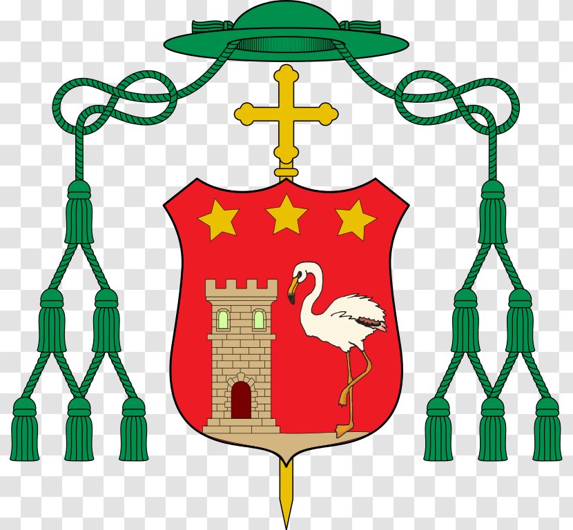 Archbishop Coat Of Arms Cardinal Ecclesiastical Heraldry - Bishop - Crest Crossed Axes Transparent PNG
