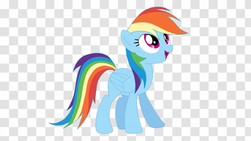 Rainbow Dash Pony Princess Luna Horse - Livestock Transparent PNG