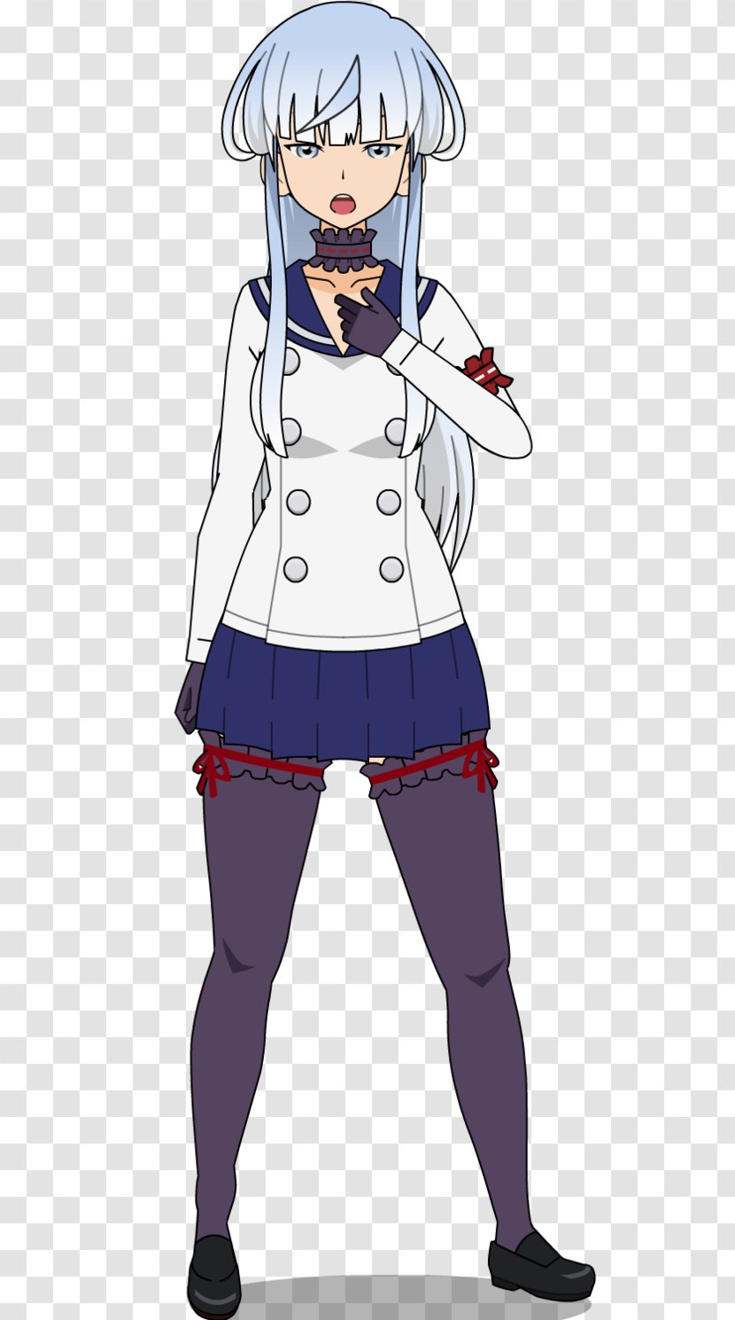 Headgear Hairstyle Clothing Art - Cartoon - Yandere Transparent PNG