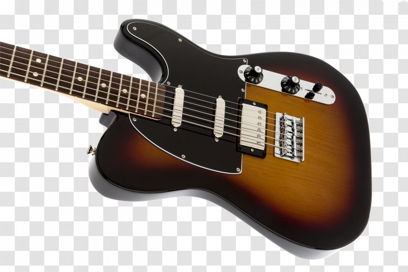 Bass Guitar Electric Fender Standard Telecaster Blacktop - Acousticelectric Transparent PNG