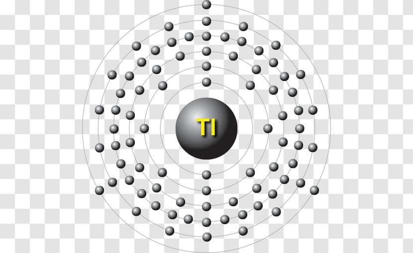 Electron Configuration Bohr Model Atomic Number Periodic Table - Radioactive Decay - Thorium Transparent PNG