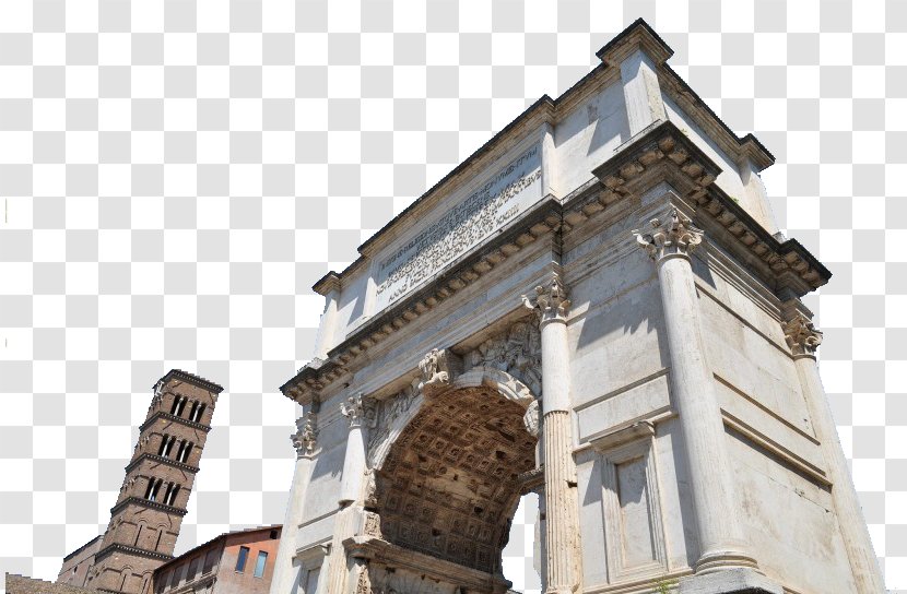 Ancient Rome Ruins Fukei - Building - Italy Roman Scenery 4 Transparent PNG