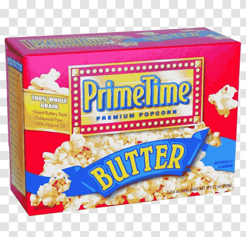 Popcorn Kettle Corn Butter Prime Time Breakfast Cereal - Flavor Transparent PNG