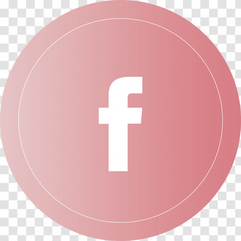 Facebook Round Logo Transparent PNG