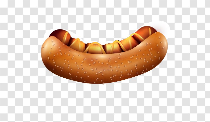 Bratwurst Hot Dog Frankfurter Wxfcrstchen Knackwurst Bockwurst - Cervelat - Vector Transparent PNG