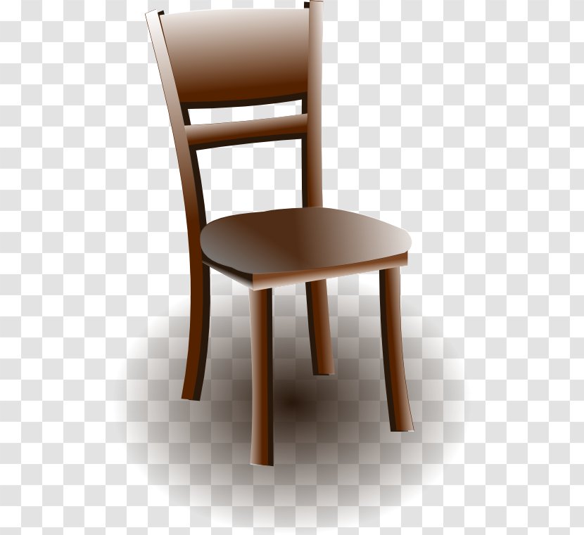 Table Clip Art Chair Furniture Openclipart - Folding - Clipart Transparent PNG
