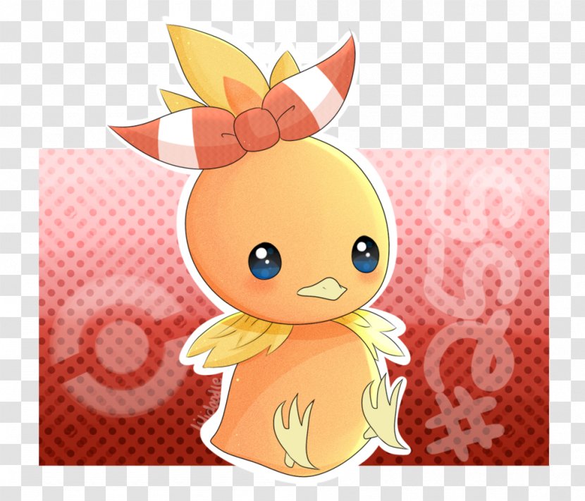 Character Animated Cartoon - Flower - Torchic Transparent PNG