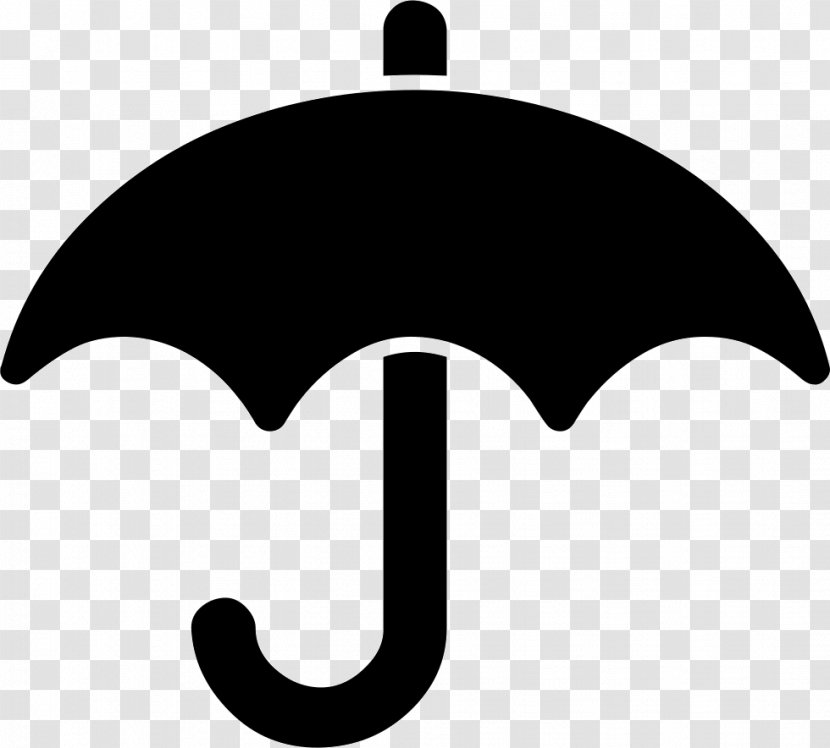 Umbrella Silhouette - Font Awesome Transparent PNG