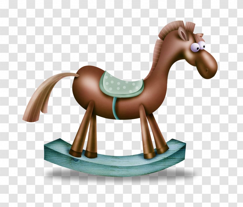 Pony Horse Toy - Brown Transparent PNG
