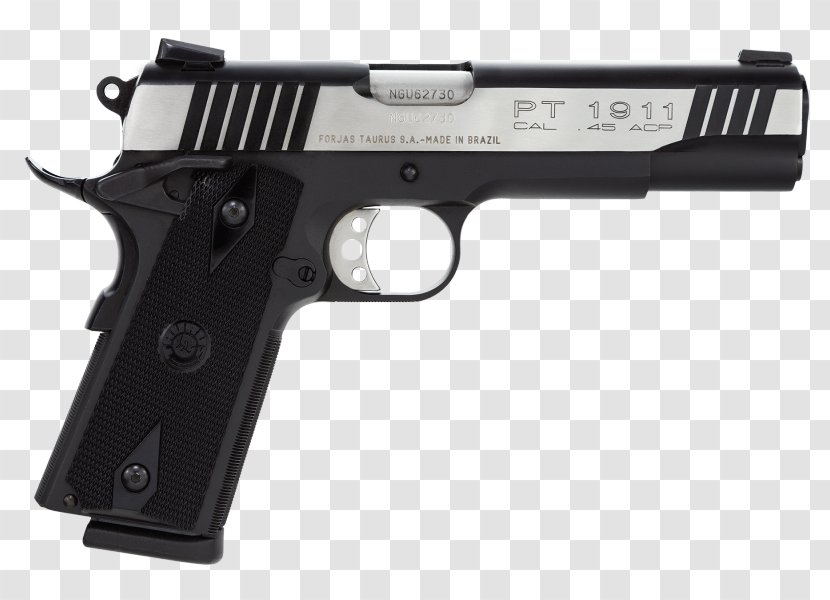 Taurus PT1911 .45 ACP M1911 Pistol Automatic Colt - Air Gun Transparent PNG