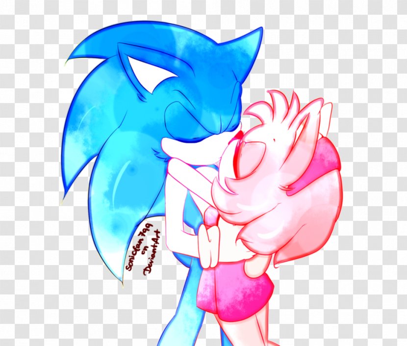 Ariciul Sonic Amy Rose Fan Art Tails - Silhouette - Love Water Day Transparent PNG