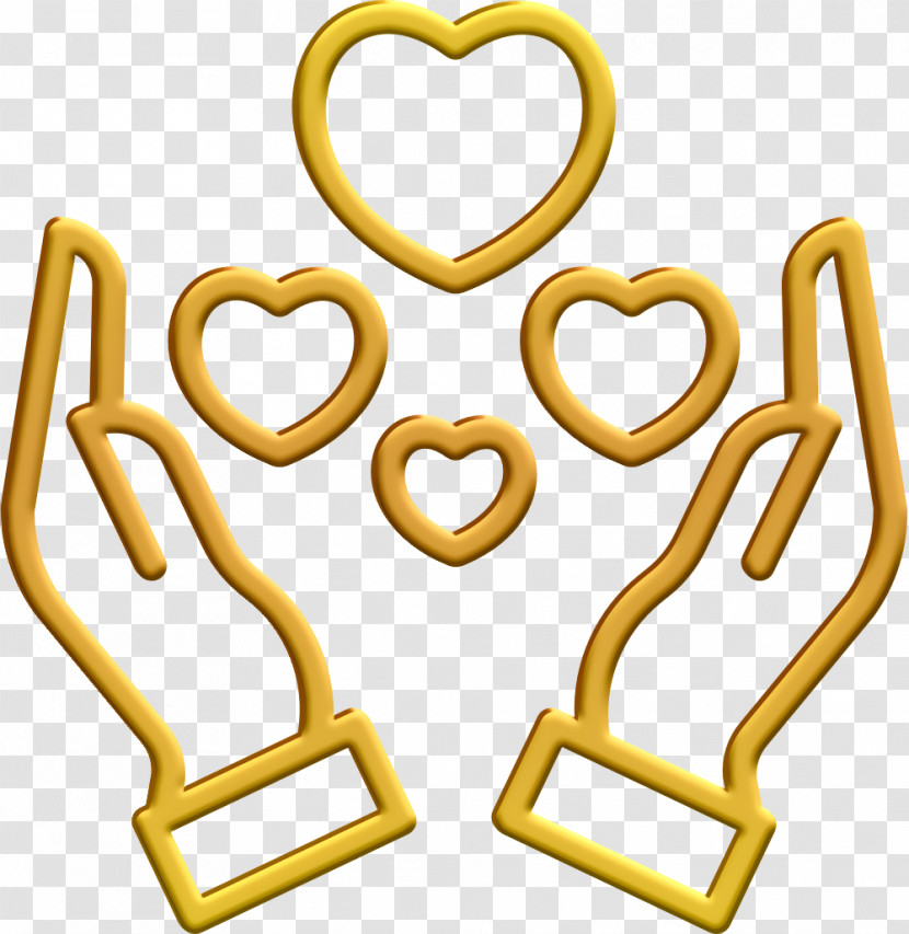 Charity Icon Love Icon Transparent PNG