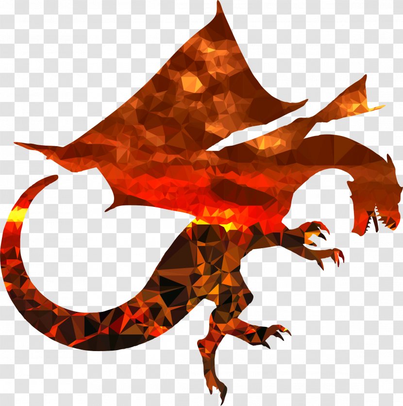 Dragon Silhouette Clip Art - Magma Cliparts Transparent PNG