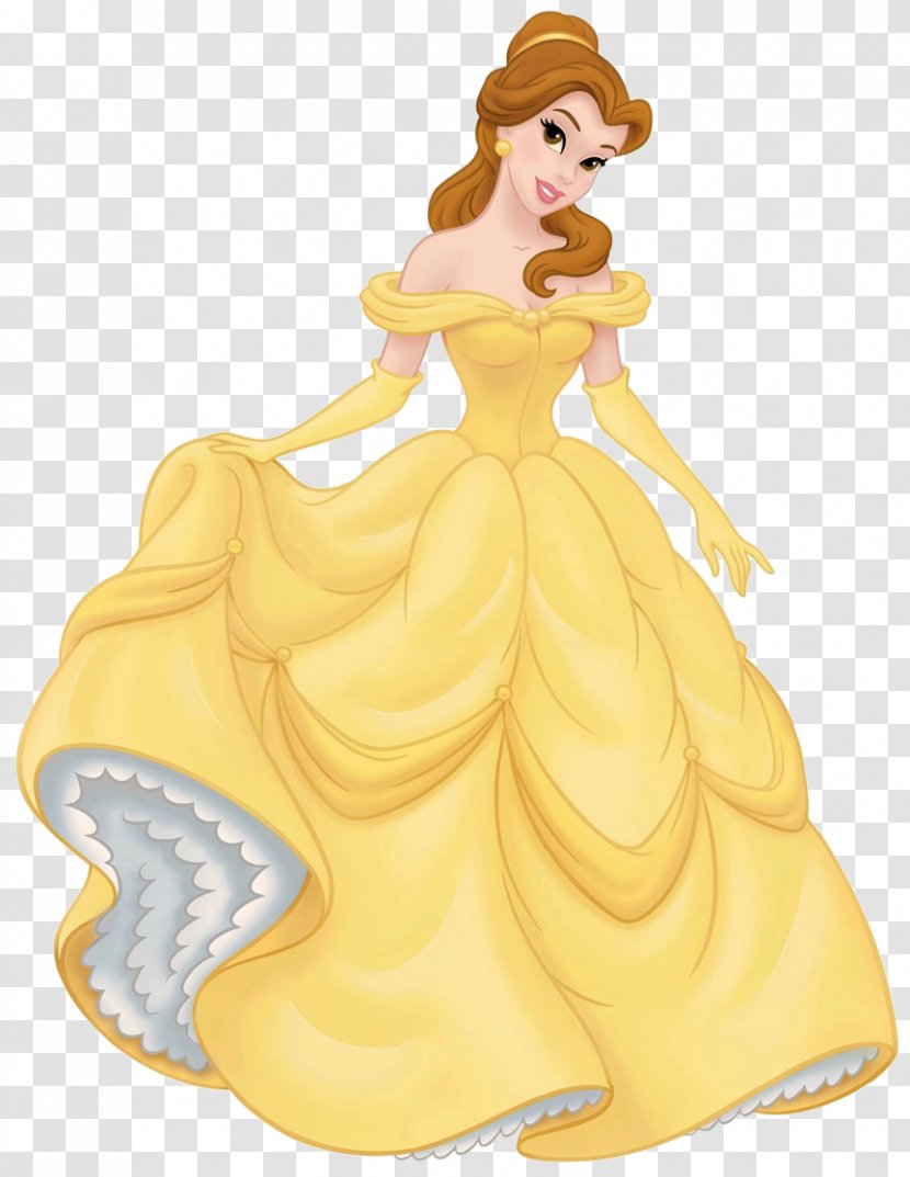 Belle Beast Ariel Elsa Rapunzel - Disney Princess Transparent PNG