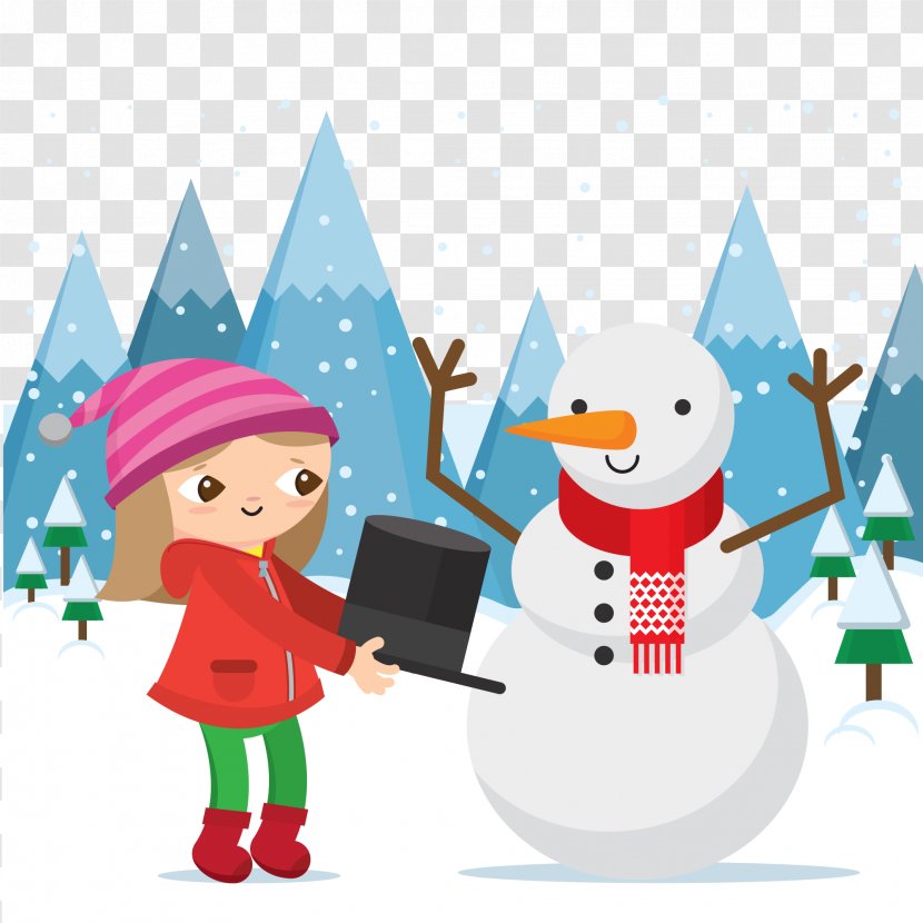 Devarc Mall Snowman Euclidean Vector Iceberg SnowWorld - Heart - Snow Illustration Transparent PNG