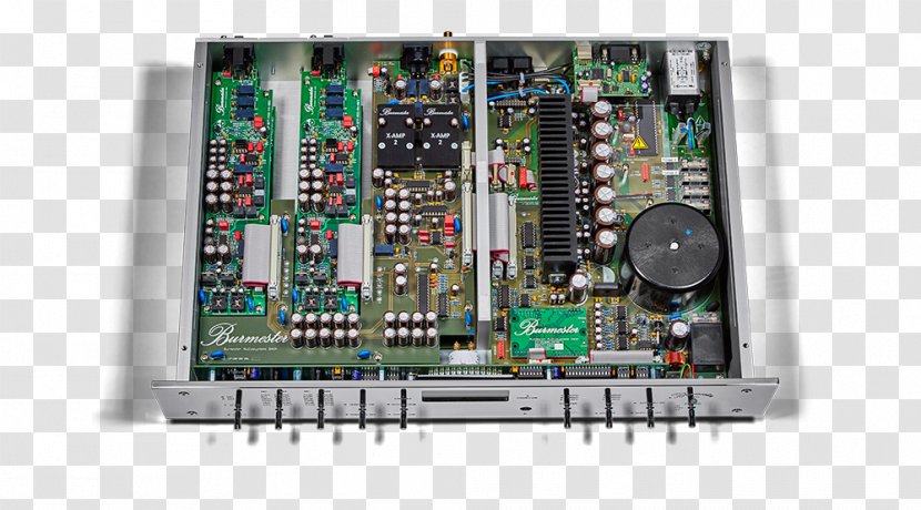 Microcontroller Preamplifier Burmester Audiosysteme Electronics Mercedes-Benz C-Class - Amplifier - House Top View Transparent PNG