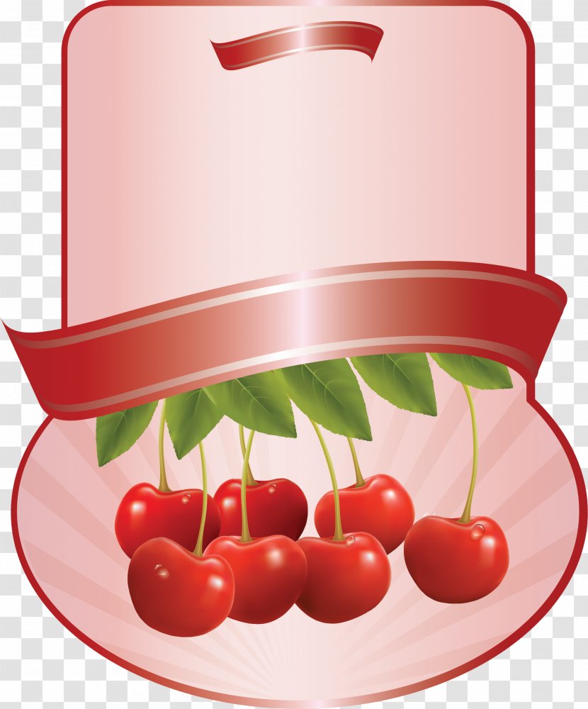 Cherry Fruit Drawing - Packaging Boxes Transparent PNG