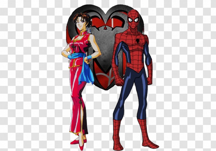Chun-Li Spider-Man Fan Art Capcom Street Fighter - Fictional Character - Spider-man Transparent PNG