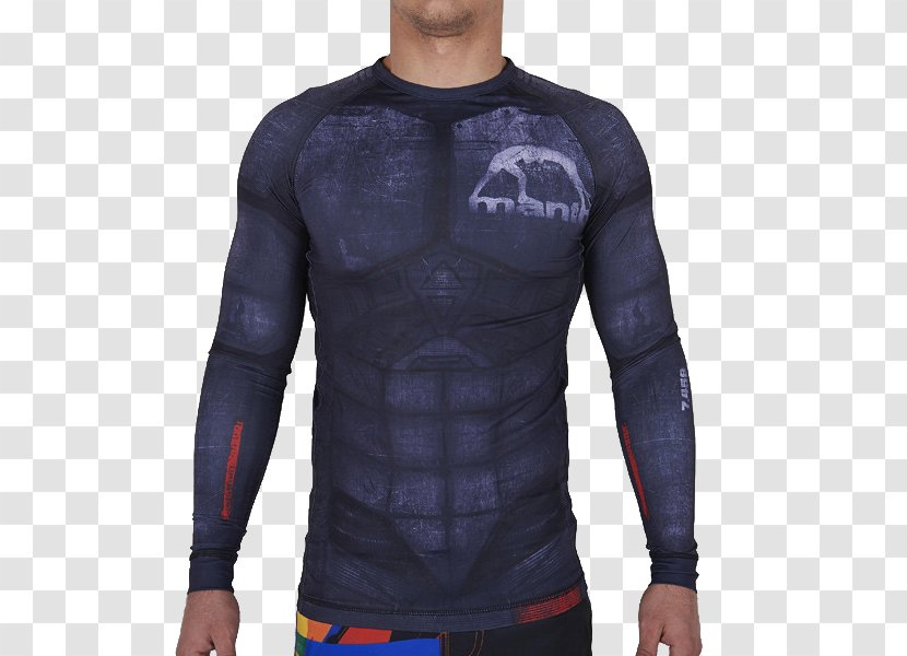 T-shirt Rash Guard Skin Grappling Brazilian Jiu-jitsu - Outerwear Transparent PNG