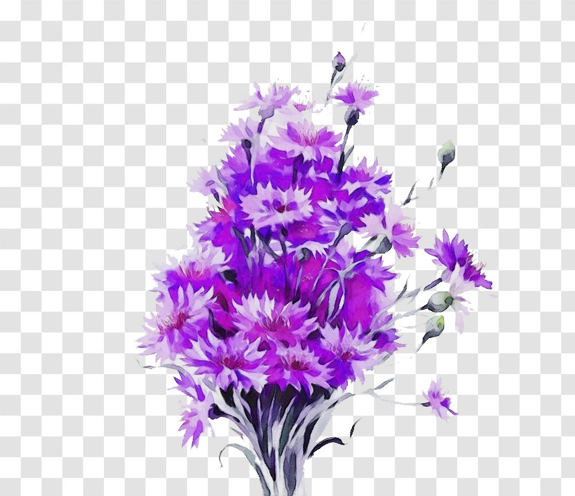 Artificial Flower - Violet - Bouquet Transparent PNG