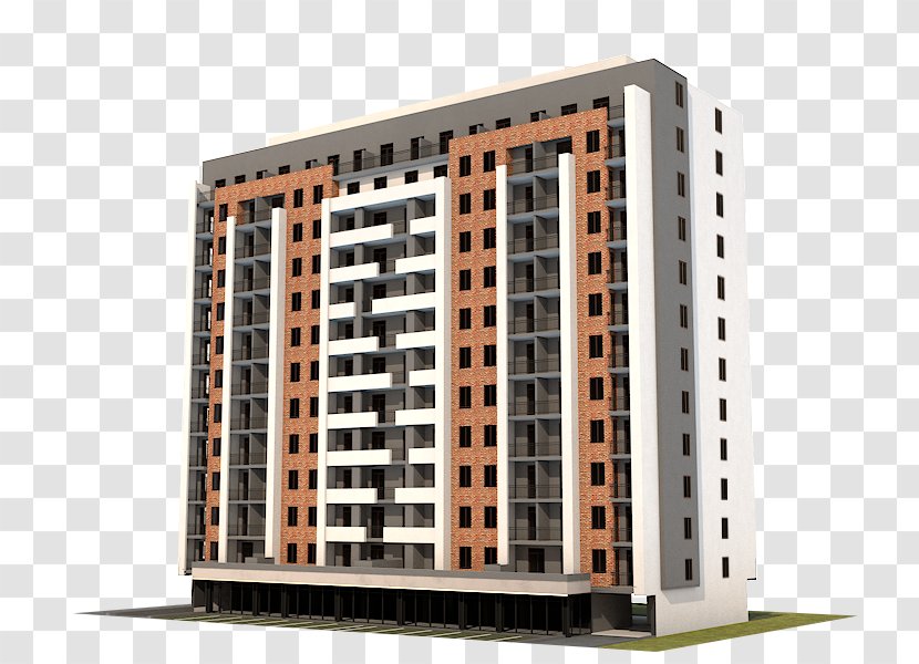 Facade Condominium - Building - Design Transparent PNG