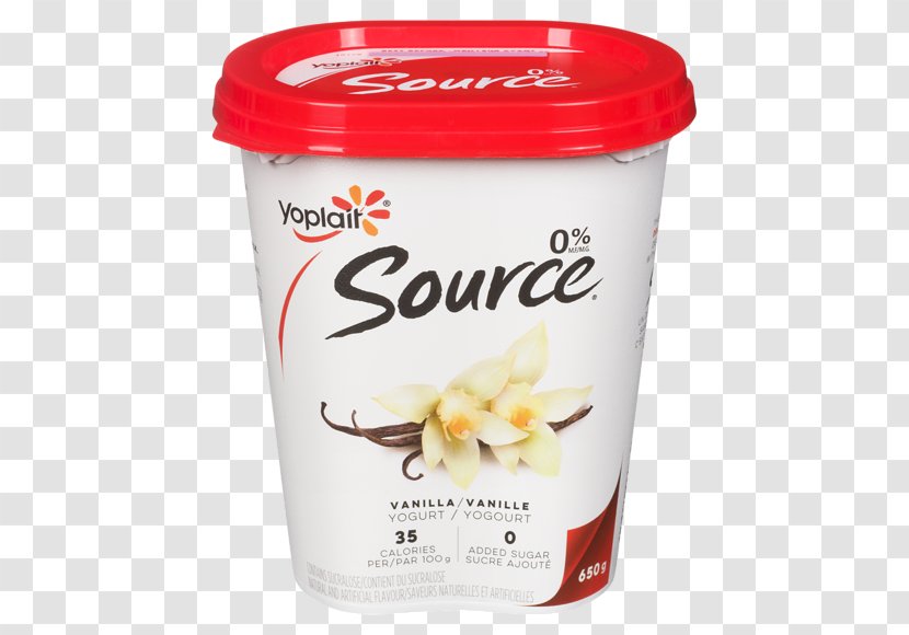 Cream Frozen Yogurt Yoplait Milk Yoghurt Transparent PNG