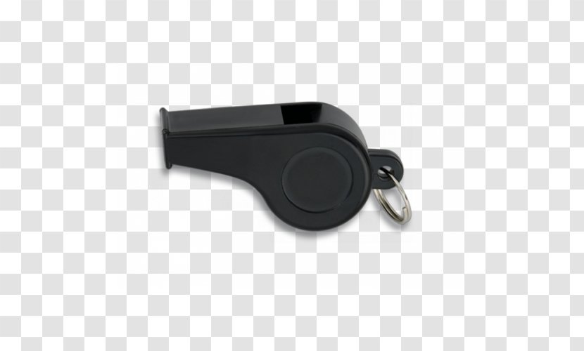 Whistle Plastic Black Polyvinyl Chloride Military - Police - Silbato Transparent PNG