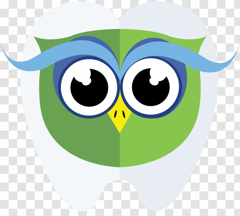 Owl Green Beak Clip Art Transparent PNG