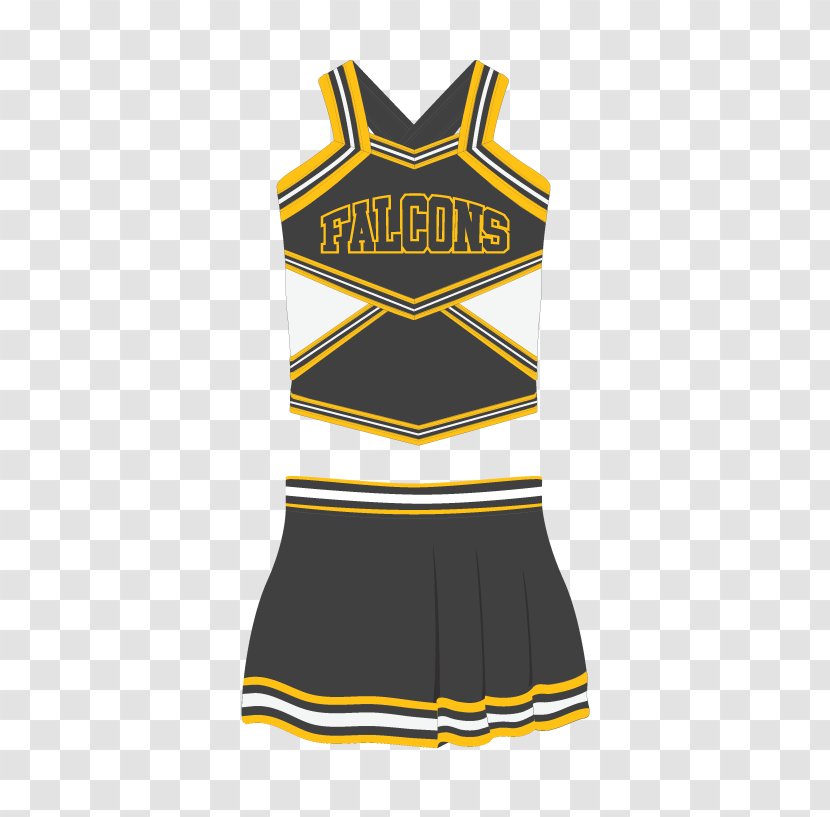 Cheerleading Uniforms T-shirt Dress - Dance - Tshirt Transparent PNG