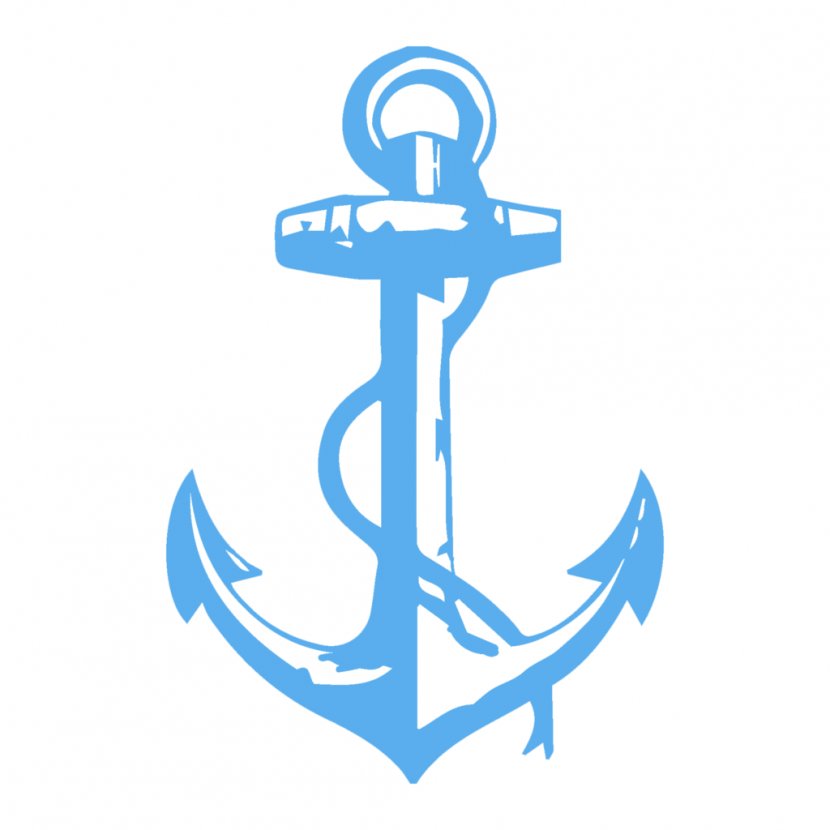 I Refuse To Sink Anchor Sticker Transparent PNG