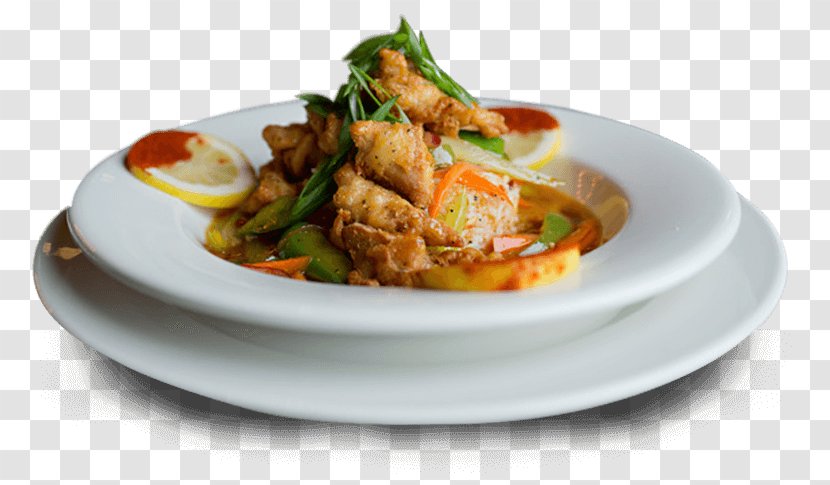 Thai Cuisine Recipe Curry Seafood - Dish - Lemon Chicken Transparent PNG