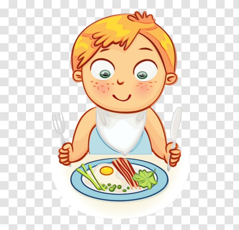 Junk Food Cartoon - Child - Kids Meal Transparent PNG
