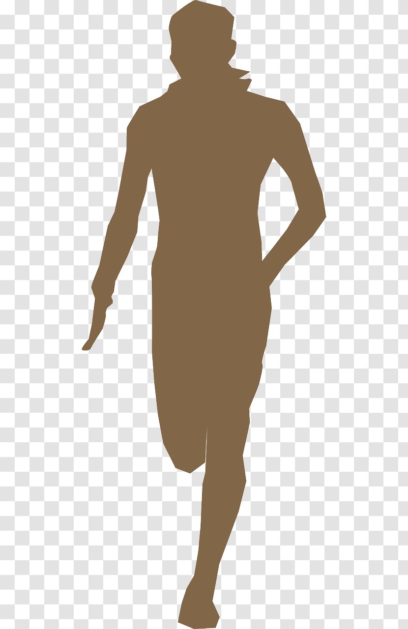 Clip Art - Silhouette - Runner Transparent PNG