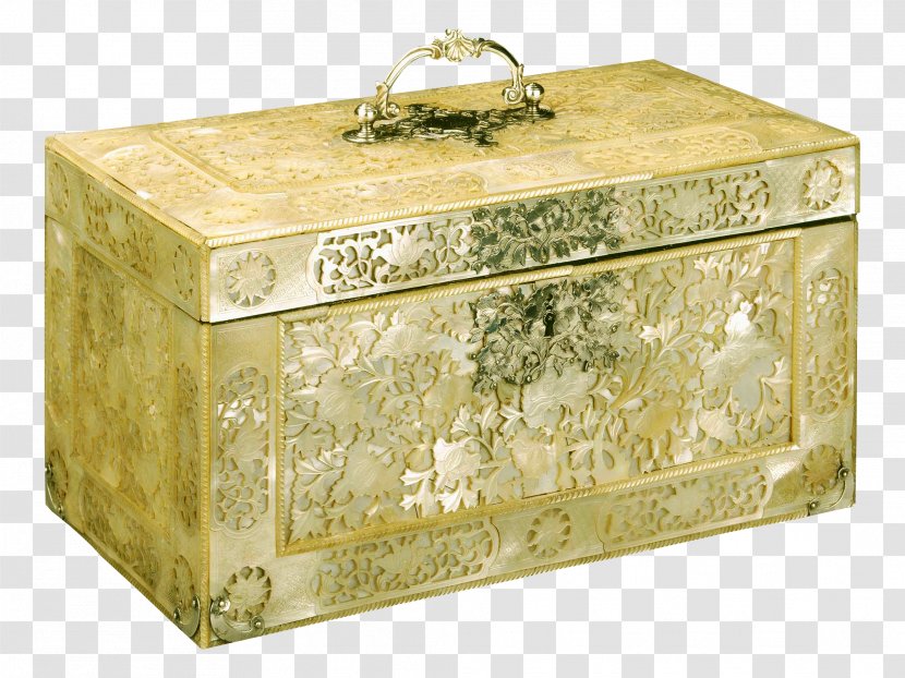 Tea Caddy Nacre Casket Antique Shop - Shopping - Silver Box Transparent PNG