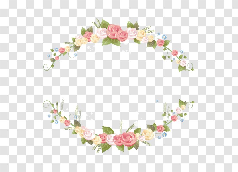 Flower Vector Graphics Image Wreath - Pink Transparent PNG