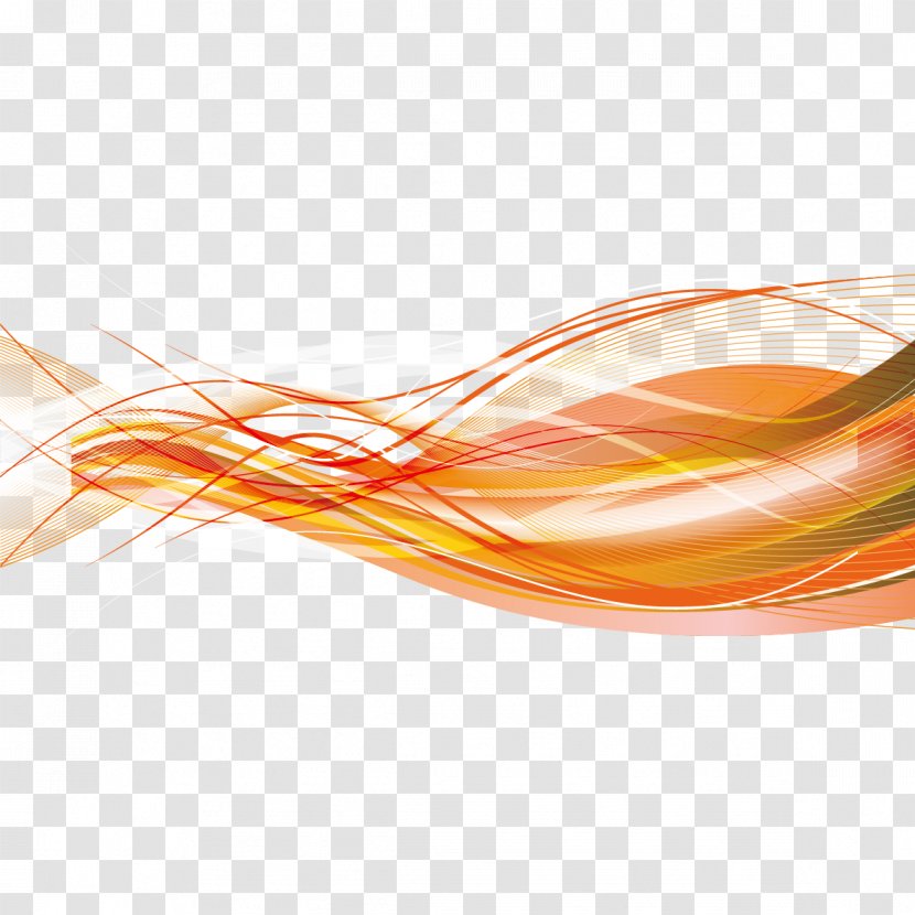 Light Wind Wave - Curve - Wavy Lines Transparent PNG