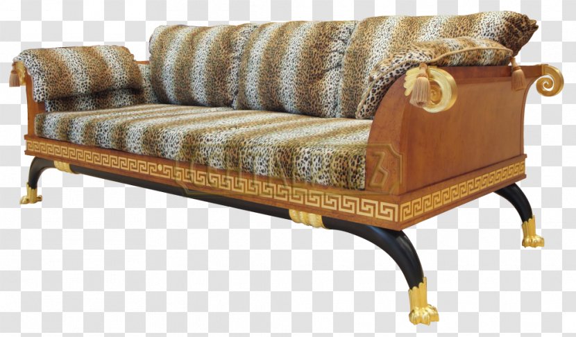 Sofa Bed Chaise Longue Couch Frame - Hardwood Transparent PNG