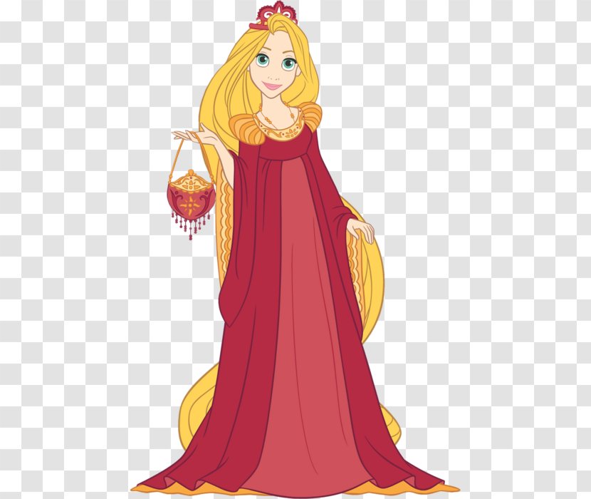 Rapunzel Tangled: The Video Game Ariel Disney Princess Walt Company - Silhouette Transparent PNG