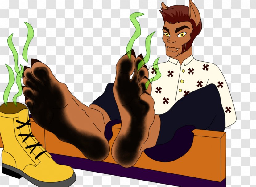 Foot Odor Art - Cartoon Transparent PNG