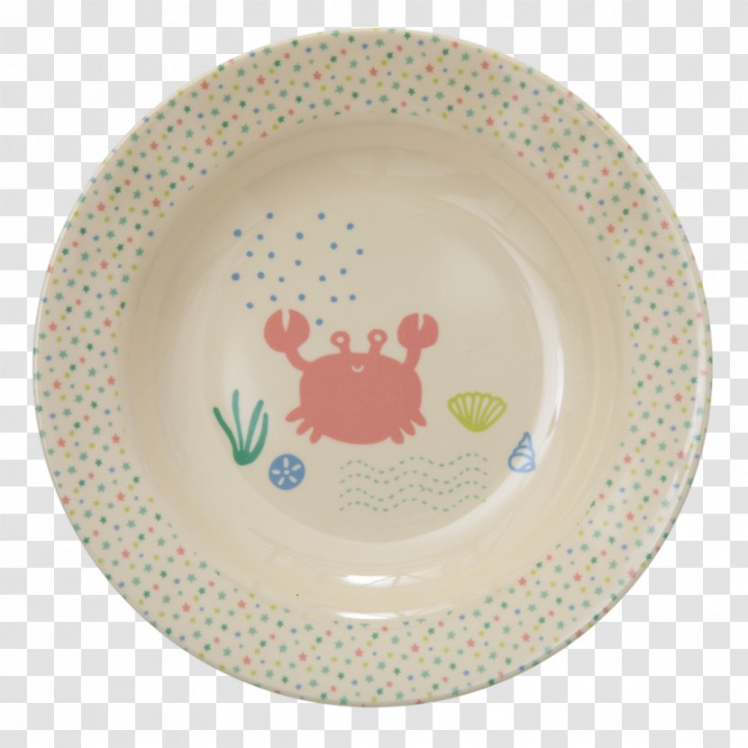 Melamine Bowl Paper Plate Plastic - Saucer - Rice Transparent PNG
