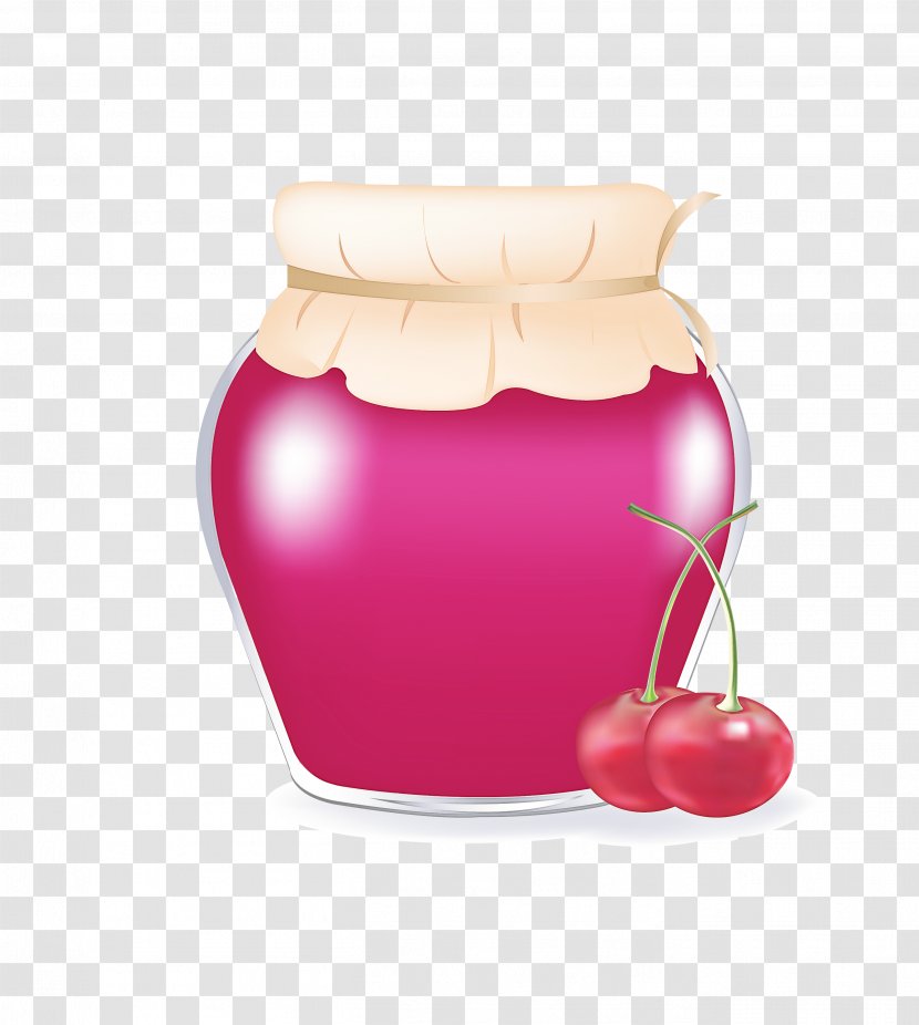 Cherry Pink Plant Fruit Food Transparent PNG