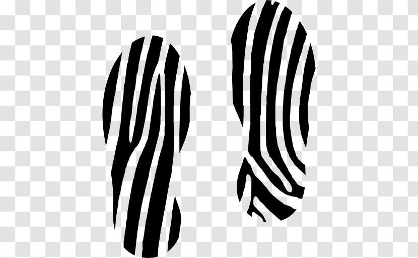 Zebra Logo White Line Font Transparent PNG