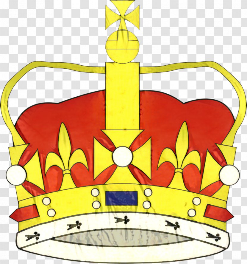 Cartoon Crown - Monarch - Elizabeth Ii British Royal Family Transparent PNG