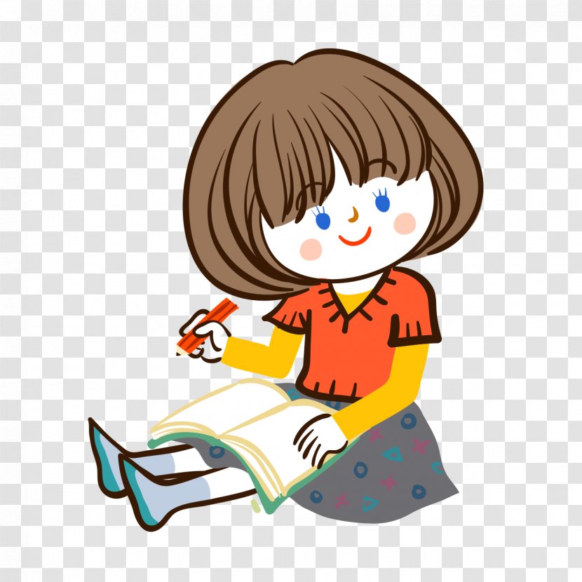 Child Learning Illustration - Happiness - Cartoon Doll Transparent PNG