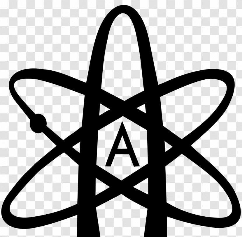 Atheism Symbol American Atheists Atomic Whirl Antitheism - Christian Symbolism - Headstone Transparent PNG