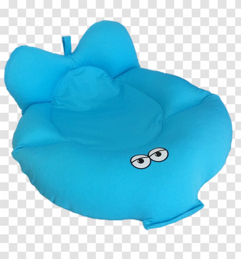 Bathtub Infant Bathing Cushion Child - Electric Blue Transparent PNG