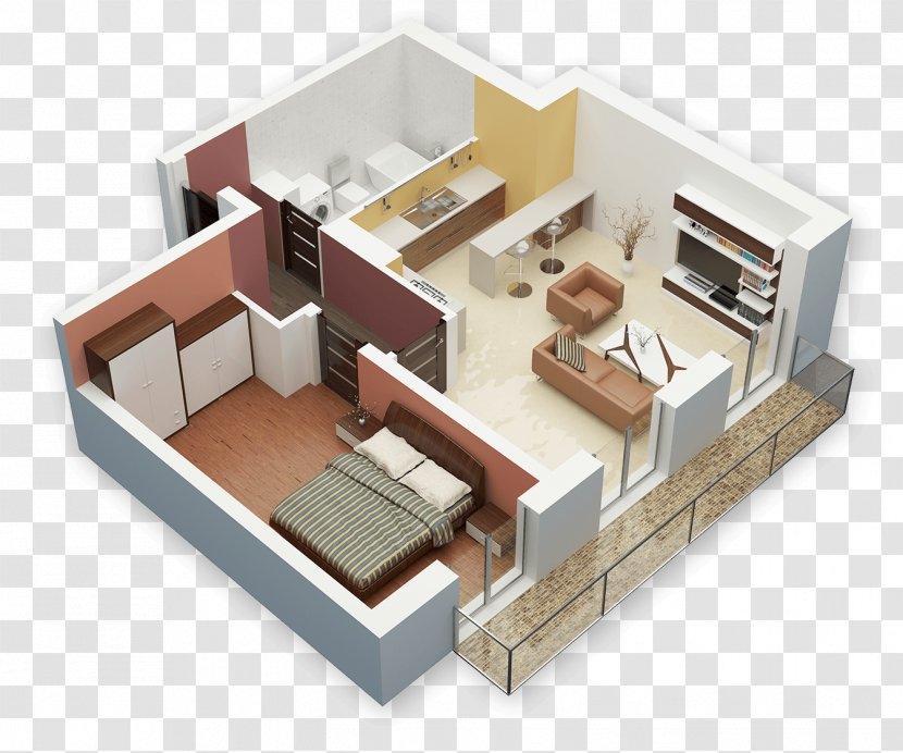 Floor Plan Apartment House Room Transparent PNG