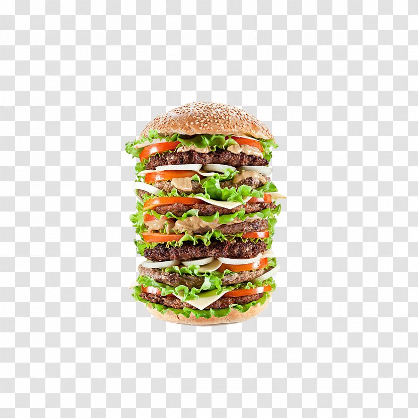 Hamburger Cheeseburger McDonald's Big Mac French Fries Bacon - N Tasty - Super Burger Transparent PNG