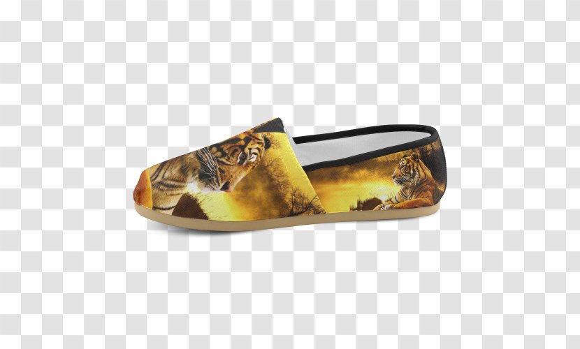 Tiger Slip-on Shoe Tote Bag Sunset - Outdoor - Casual Shoes Transparent PNG